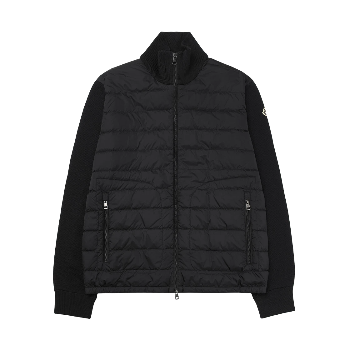 패딩 집업 가디건 블랙 - 25FW