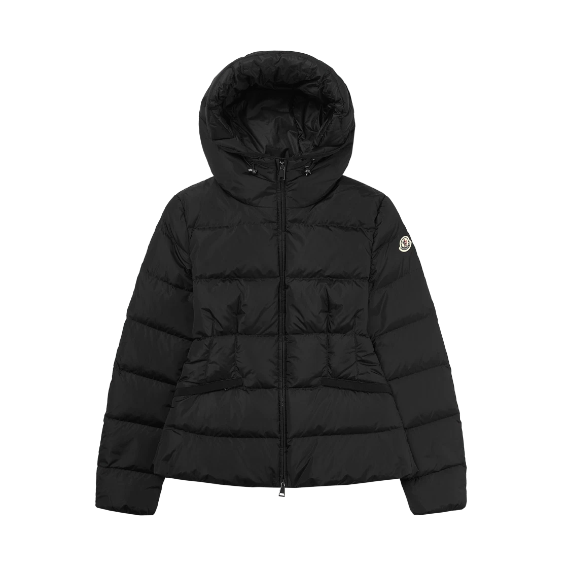 아보체 후드 쇼트 다운 자켓 블랙 - 25FW